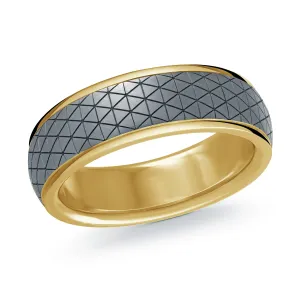 14K Yellow Gold Ring from the Tantalum Collection by Malo - MRDTN-051-7Y