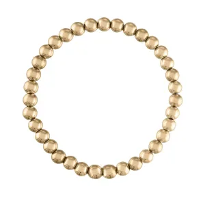 Alexa Leigh - 5mm Ball Bracelet in Yellow Gold (7.5)