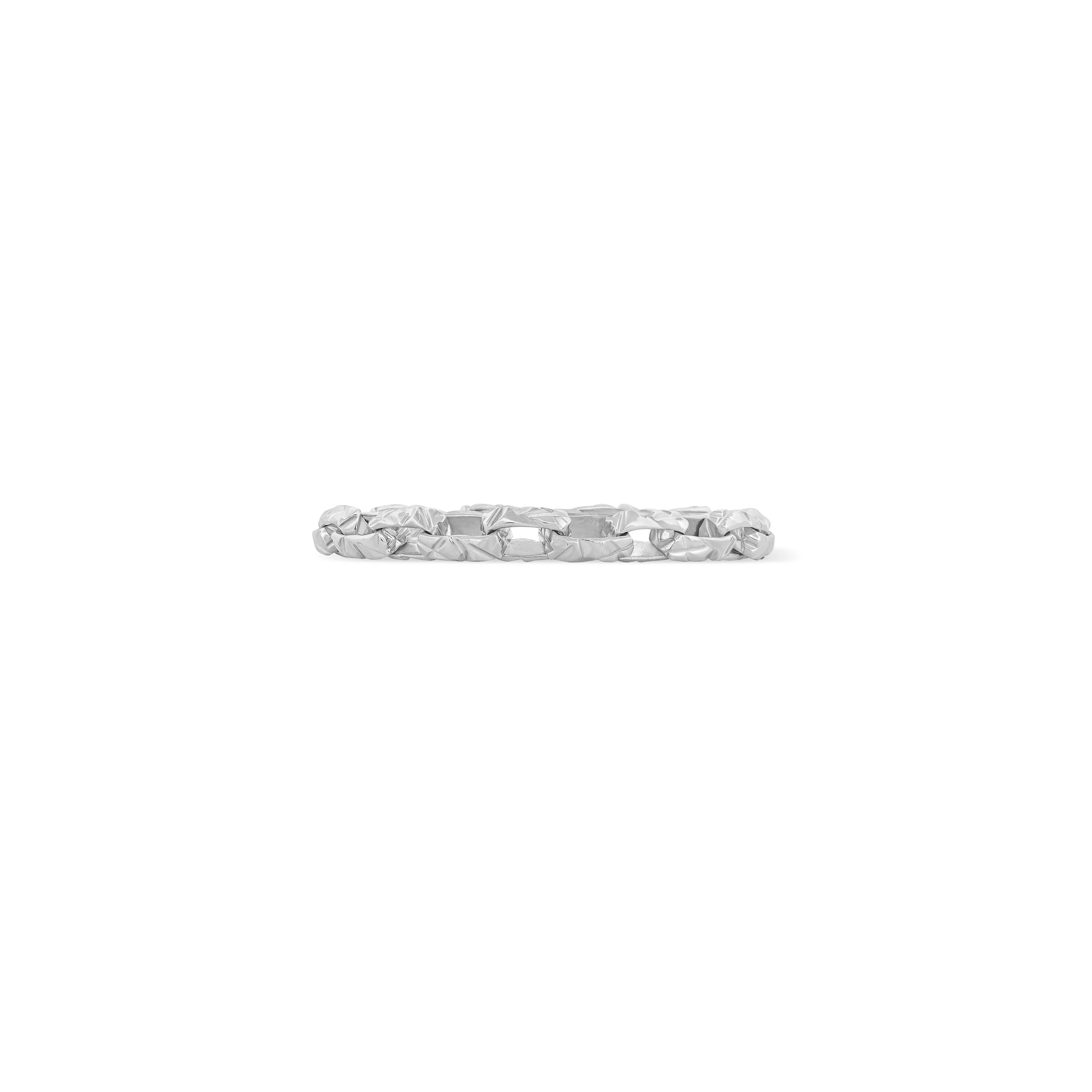 Bernard James - Mirror Macro Link Bracelet - (Sterling Silver)