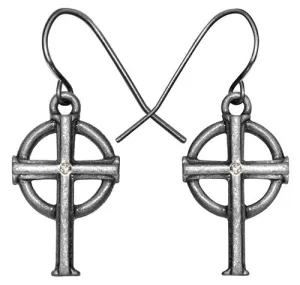 CELTIC CROSS EARRINGS, C/30