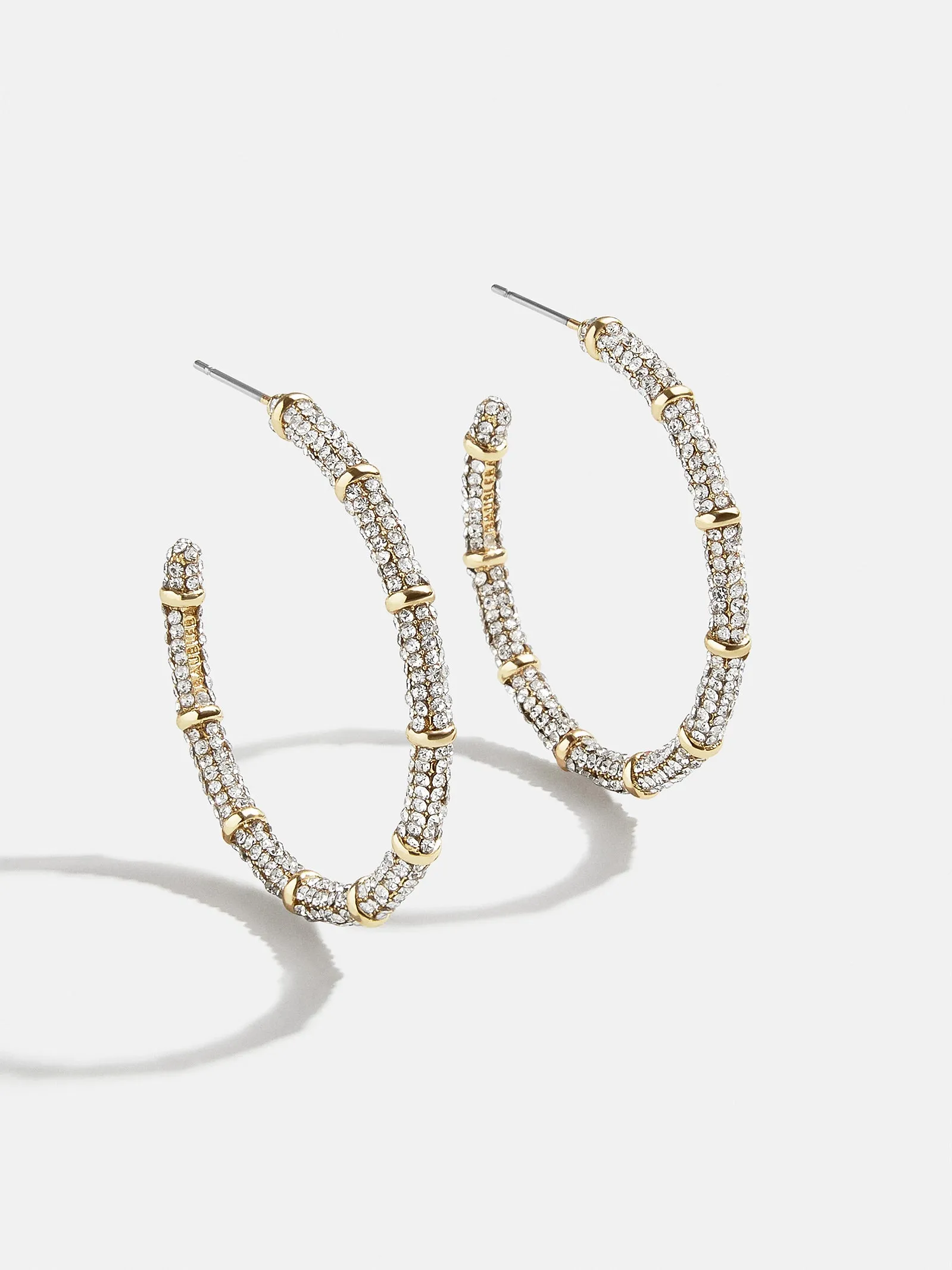 Clarissa Earrings - Gold/Pavé