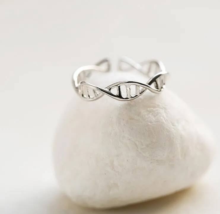 DNA Rings | Rings for Women | DNA Helix Ring | Medical Rings | Science Chemistry Ring | Medical Ring | Double Helix Ring | Molecule Rings