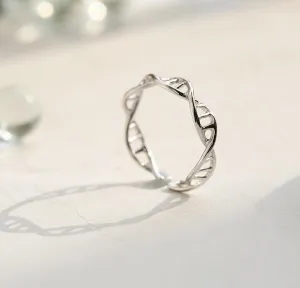 DNA Rings | Rings for Women | DNA Helix Ring | Medical Rings | Science Chemistry Ring | Medical Ring | Double Helix Ring | Molecule Rings