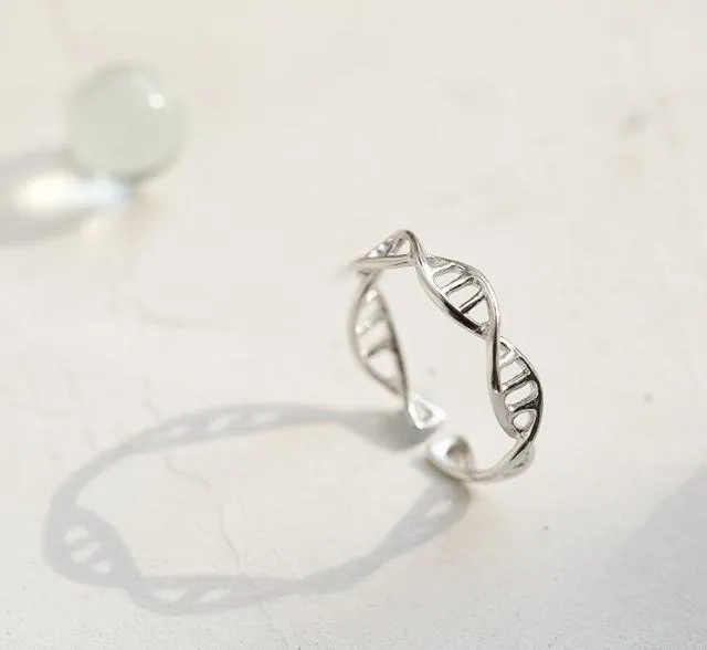 DNA Rings | Rings for Women | DNA Helix Ring | Medical Rings | Science Chemistry Ring | Medical Ring | Double Helix Ring | Molecule Rings