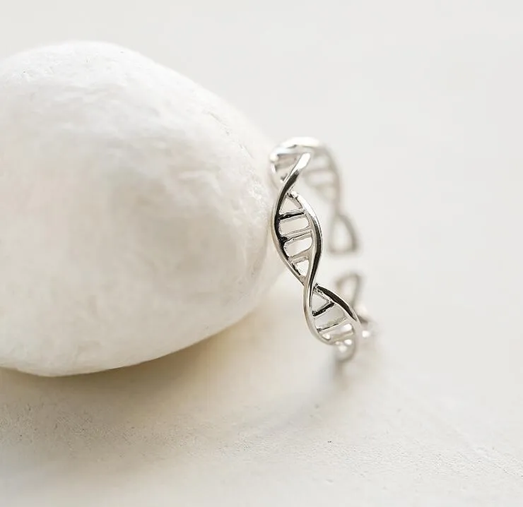 DNA Rings | Rings for Women | DNA Helix Ring | Medical Rings | Science Chemistry Ring | Medical Ring | Double Helix Ring | Molecule Rings