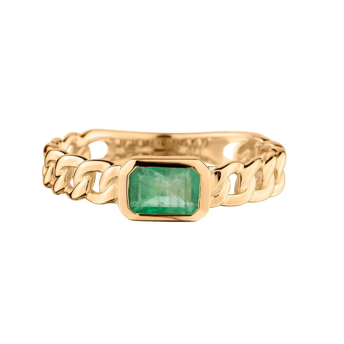 EMERALD LINK RING