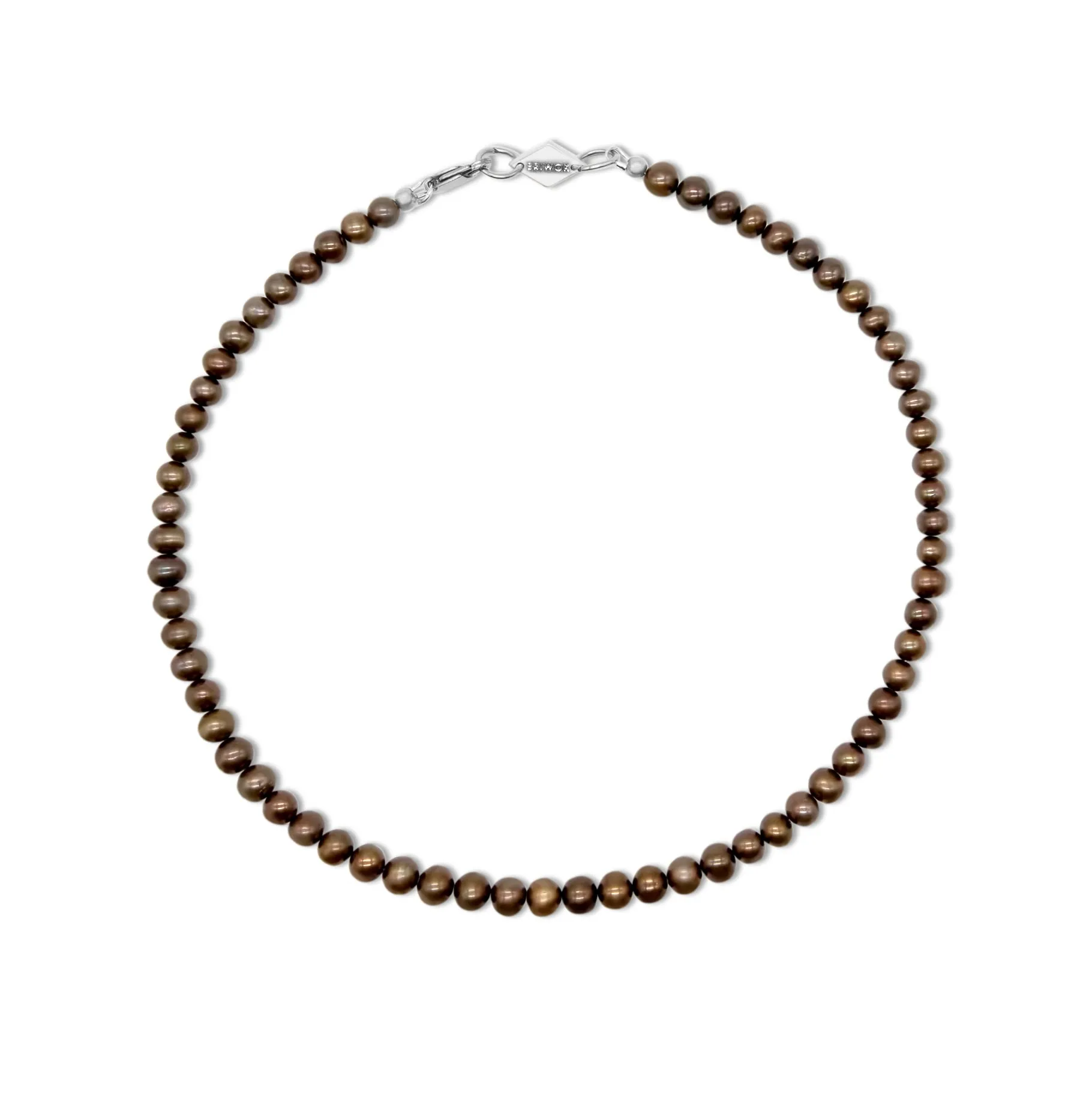 Espresso Pearl Necklace