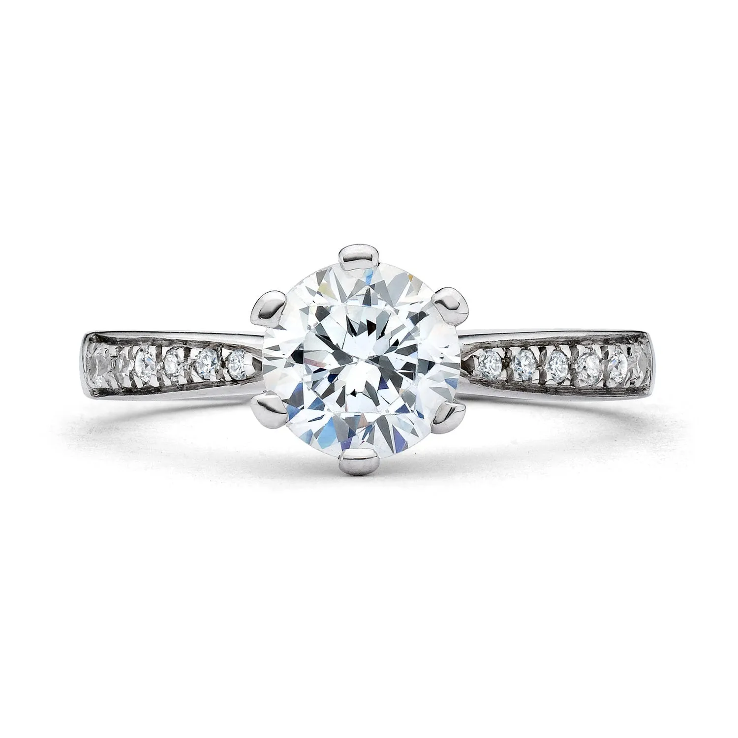 Exquisite Diamond Engagement Ring