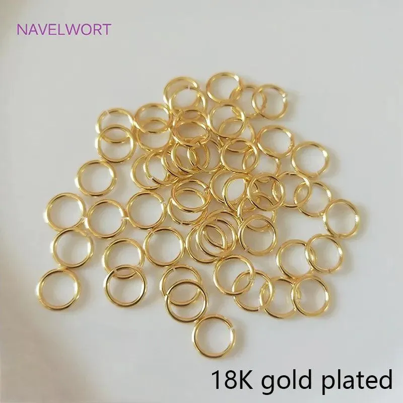 Exquisite Gold Plated Rings Set: Premium Jewelry Making Kit