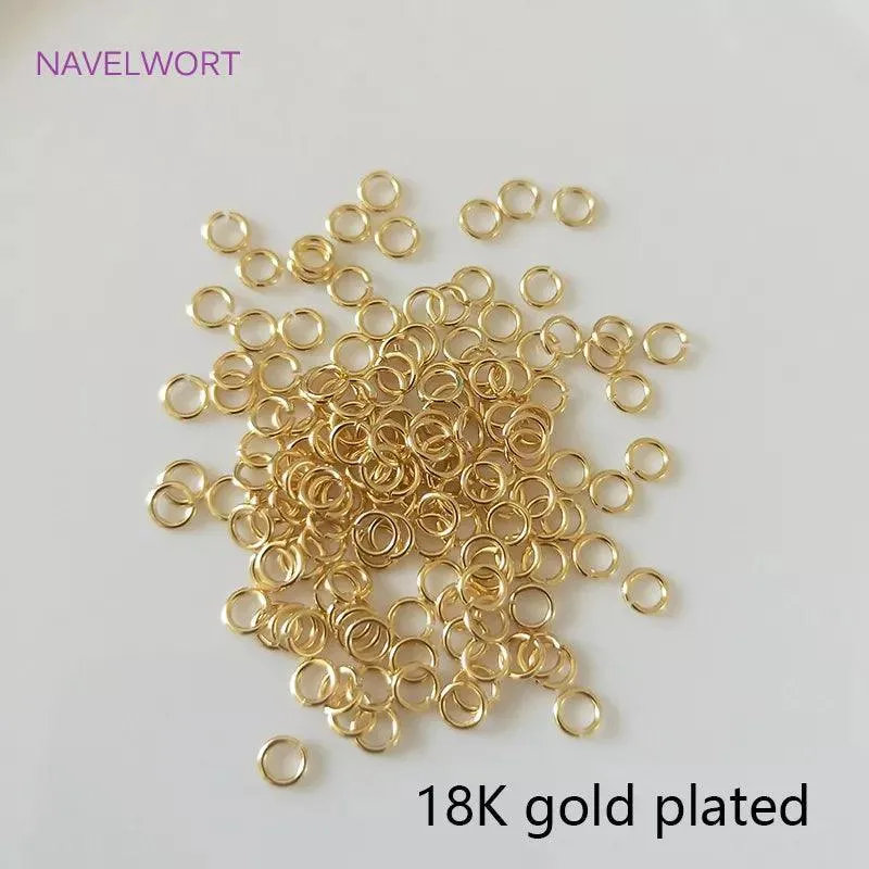 Exquisite Gold Plated Rings Set: Premium Jewelry Making Kit