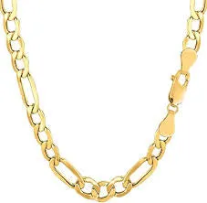 Figaro Gold Plated Chains