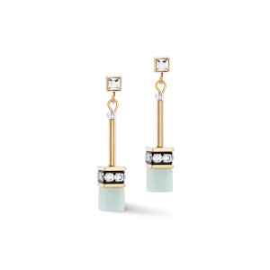 GeoCUBE® Iconic Nature Chain earrings pastel