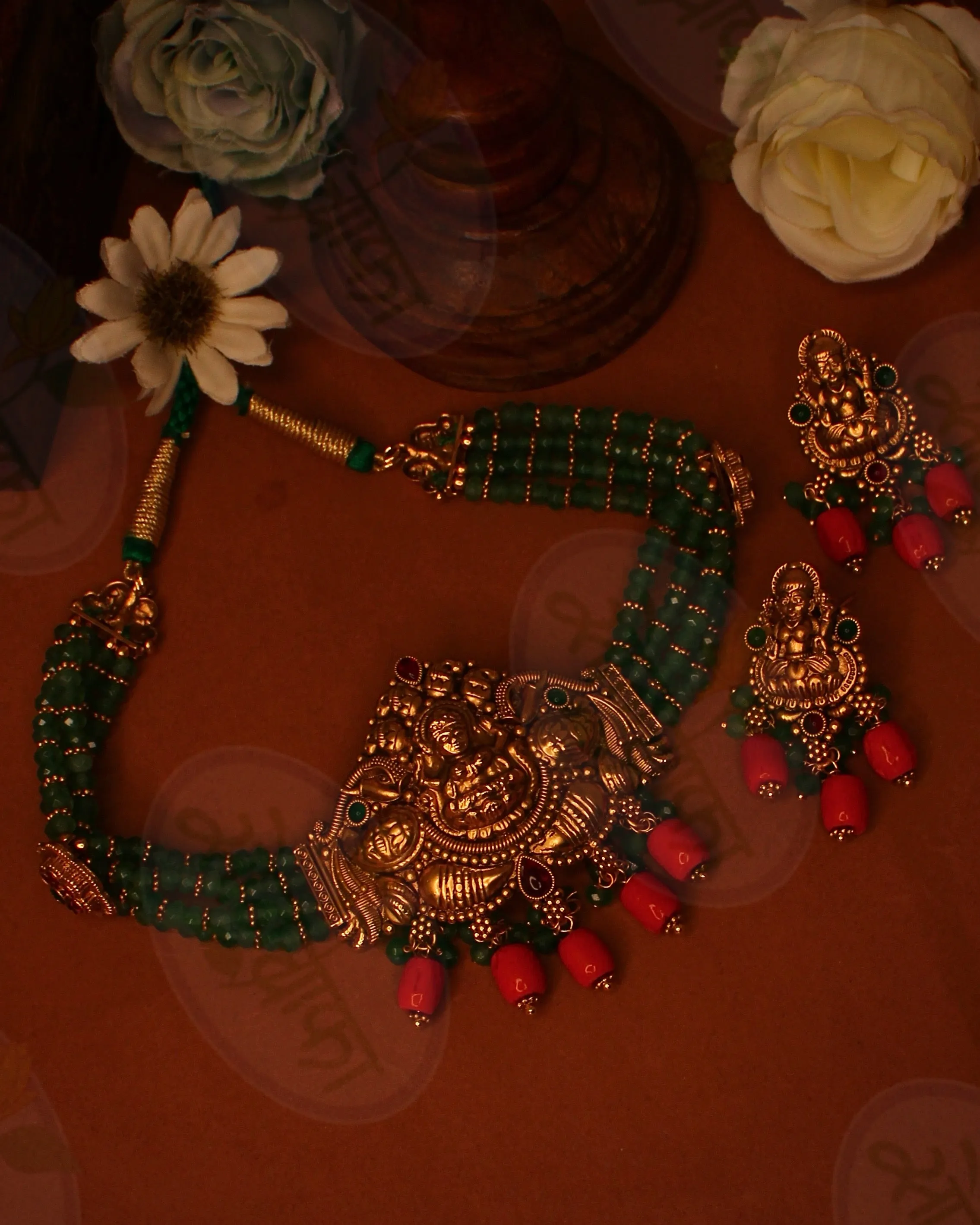 GODDESS LAXMI DESIGNER CHOKER