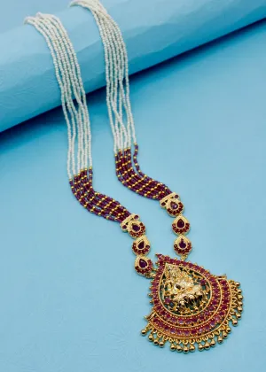 GODDESS LAXMI MOTI NECKLACE