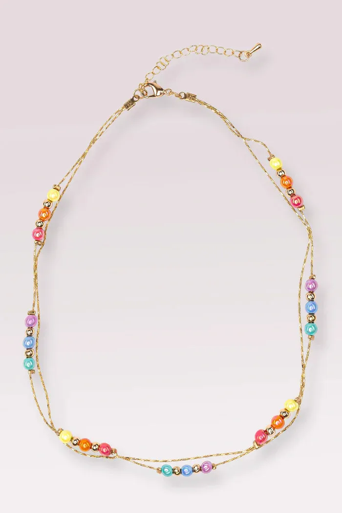 Golden Rainbow Necklace