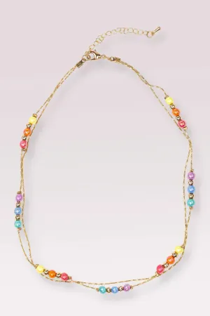 Golden Rainbow Necklace