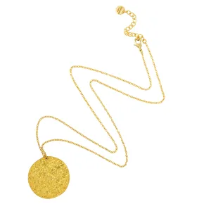 Harmonia Long Gold Coin Necklace