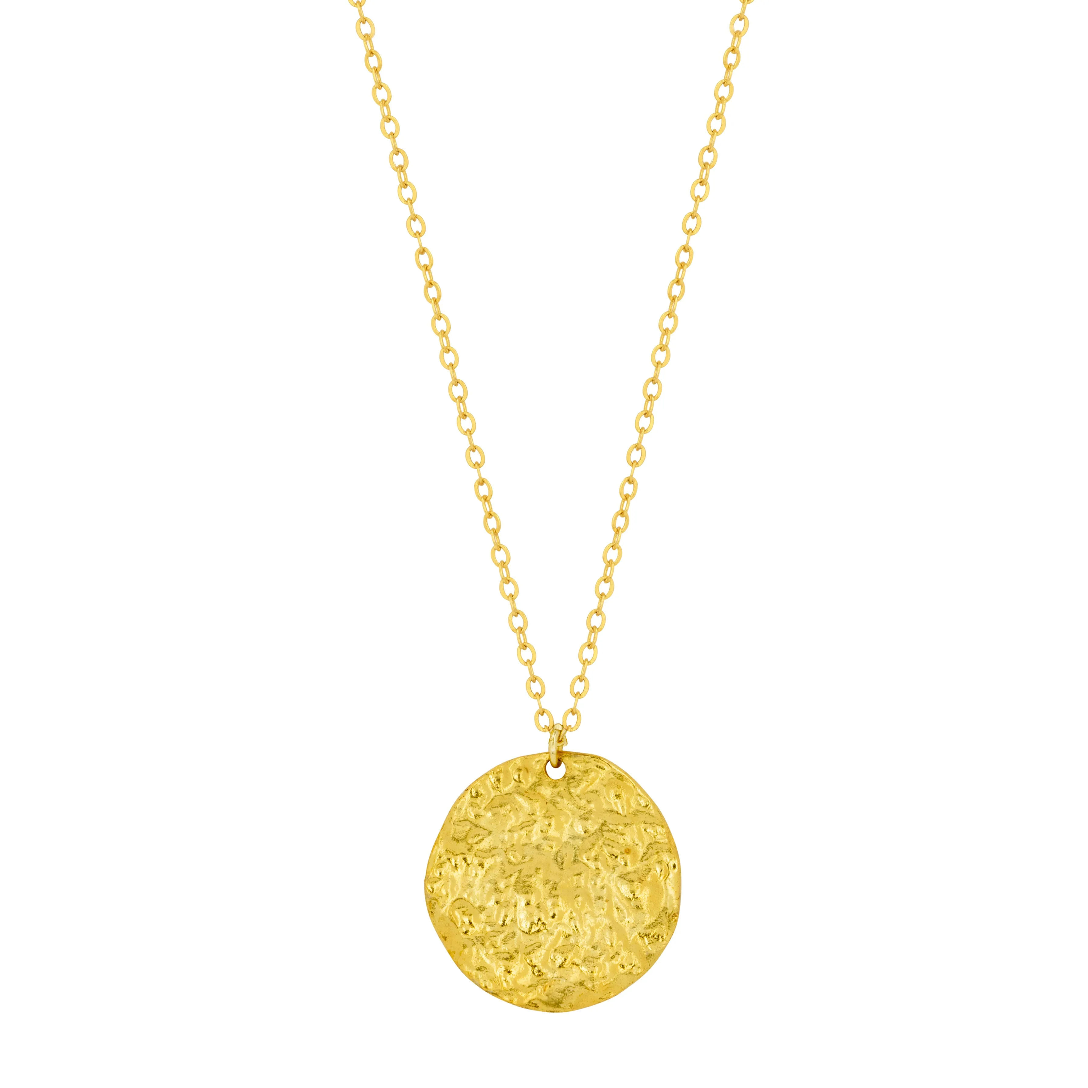 Harmonia Long Gold Coin Necklace