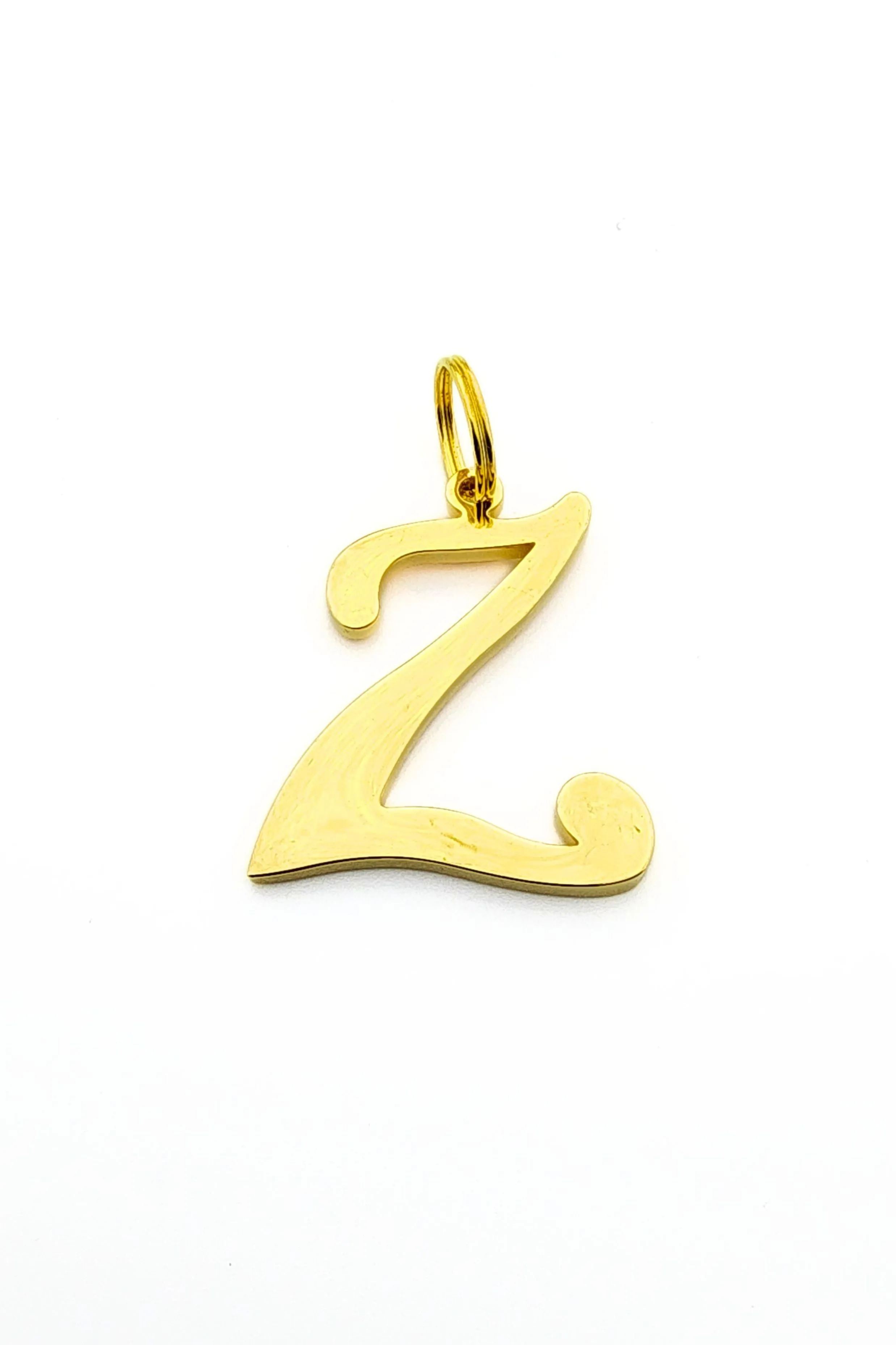 Initial Letter Jewelry Dog Tag - Z