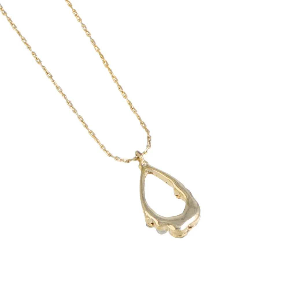 Jeweled Teardrop Necklace