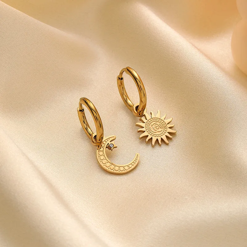 Just Lil Things Gold Drop Earrings JLT12674