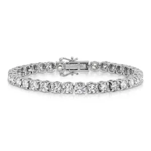 Lab Grown Diamond 11.12 Carat Tennis Bracelet