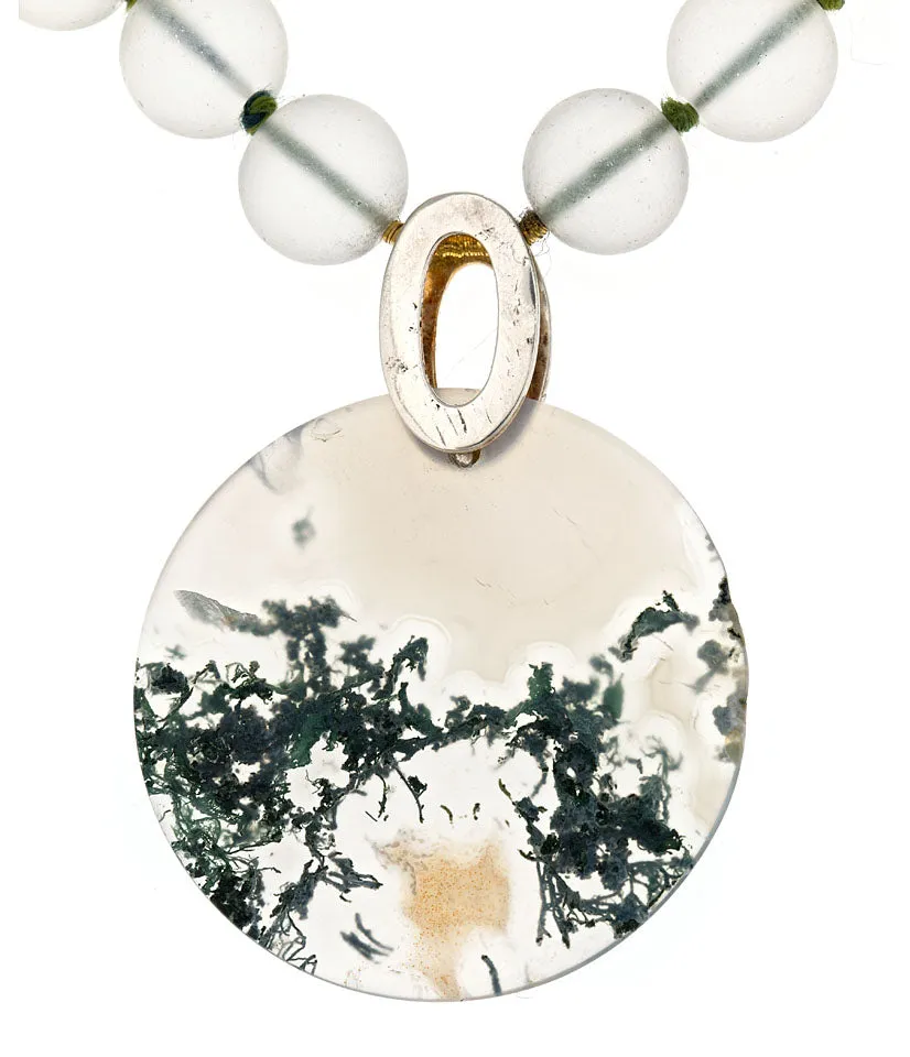 Moss Agate Necklace