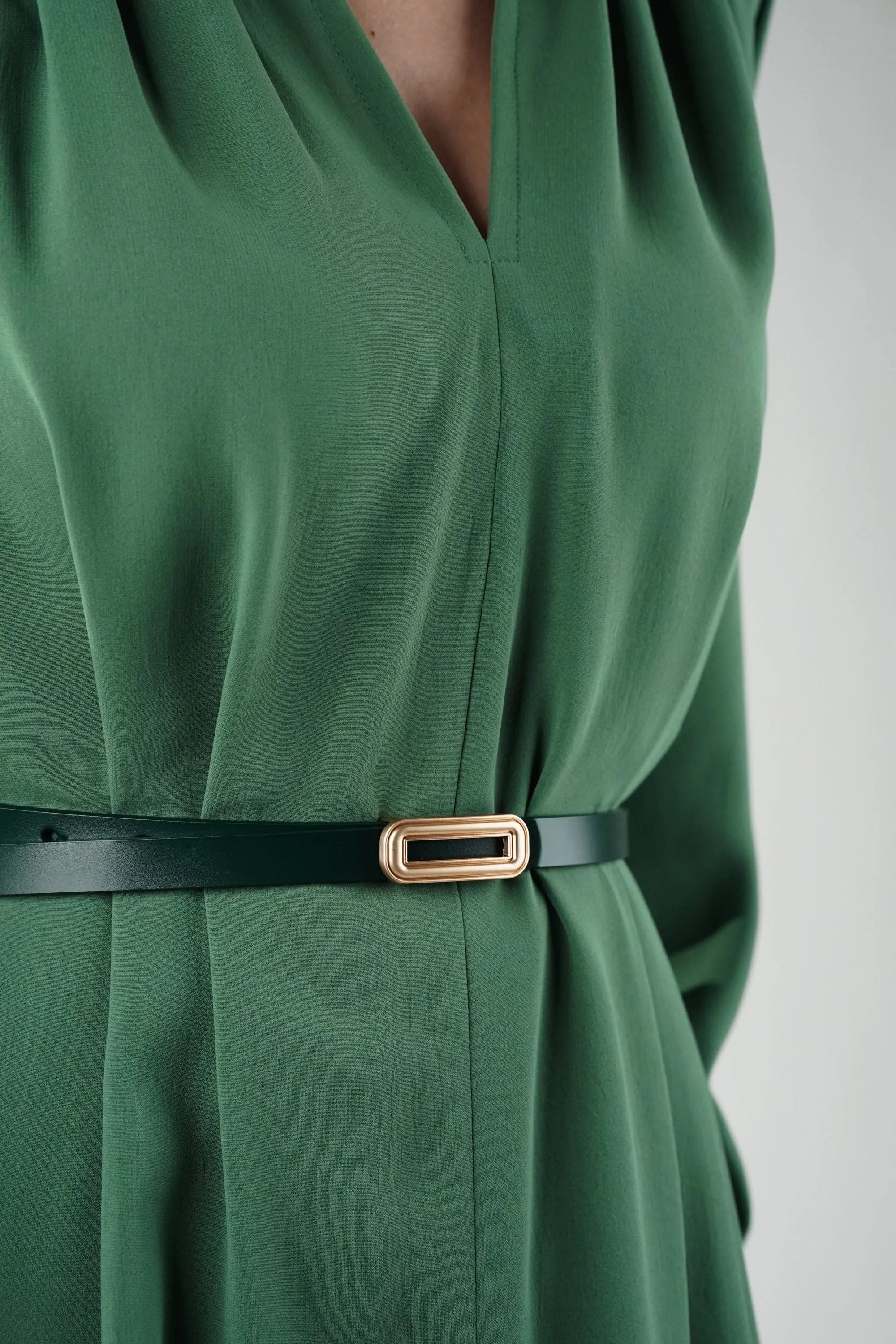 Noir Emerald Green  Belt