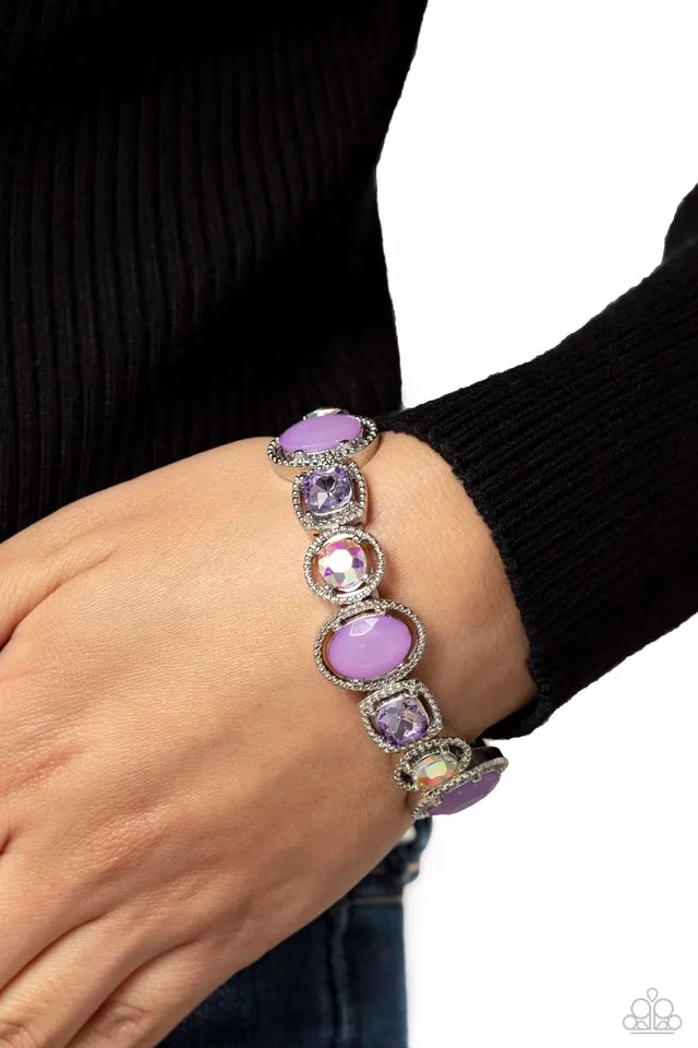 Paparazzi Bracelet ~ Fashion Fairy Tale - Purple