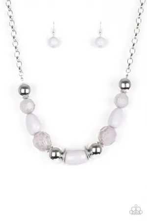 Paparazzi Necklace ~ South Shore Sensation - Silver