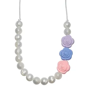 Pearl Roses Necklace