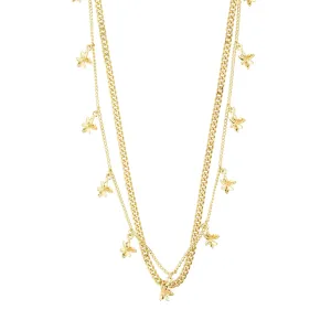 Riko Gold Plated 2-in-1 Necklace Set