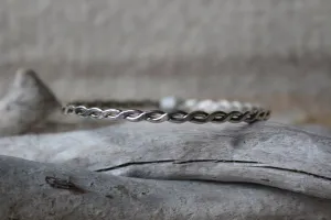 Sterling Braid Bangle