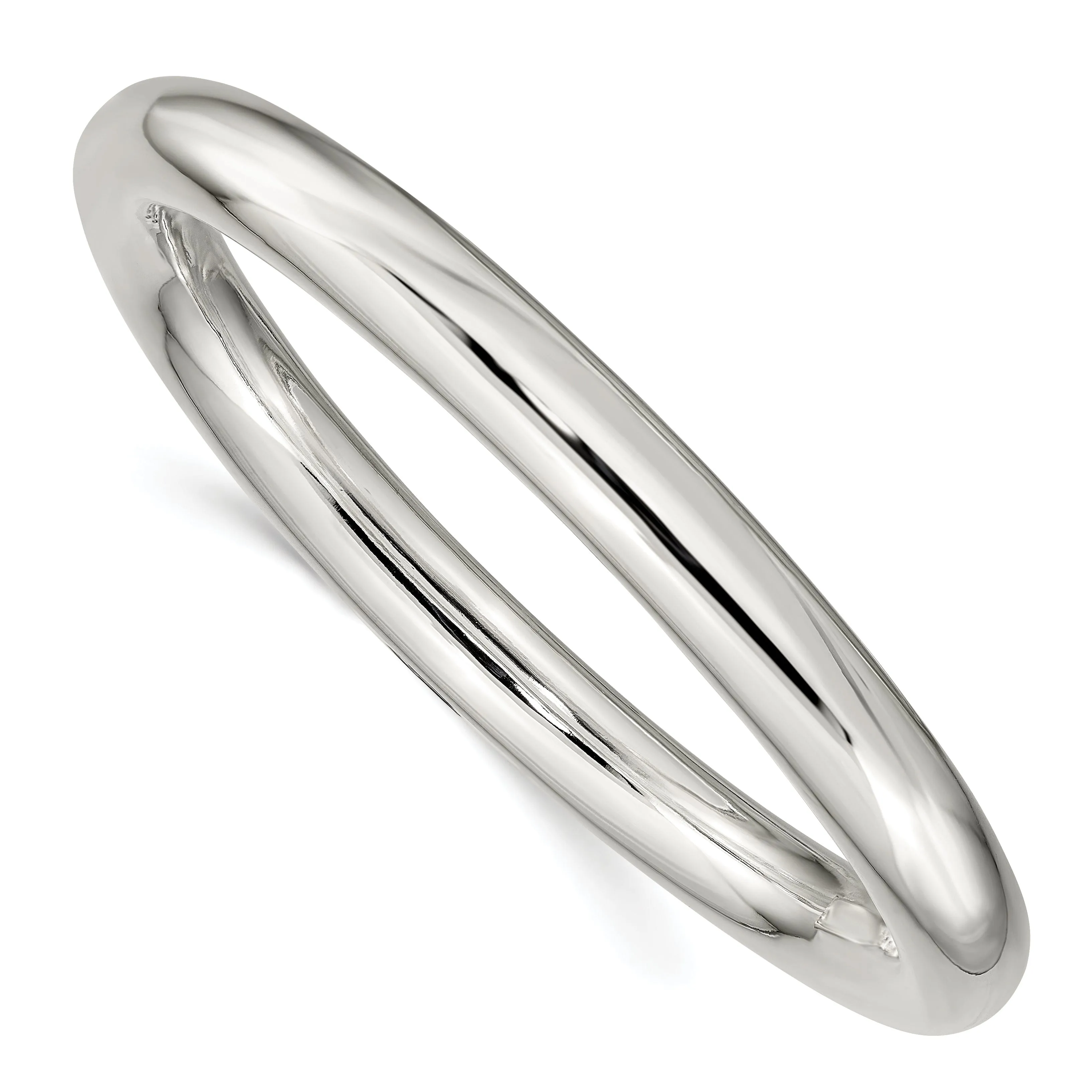 Sterling Silver Fancy Slip-on Bangle Bangle