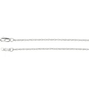 Sterling Silver Rope Chain