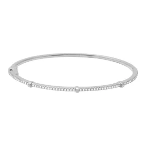 Studded Diamond Bangle