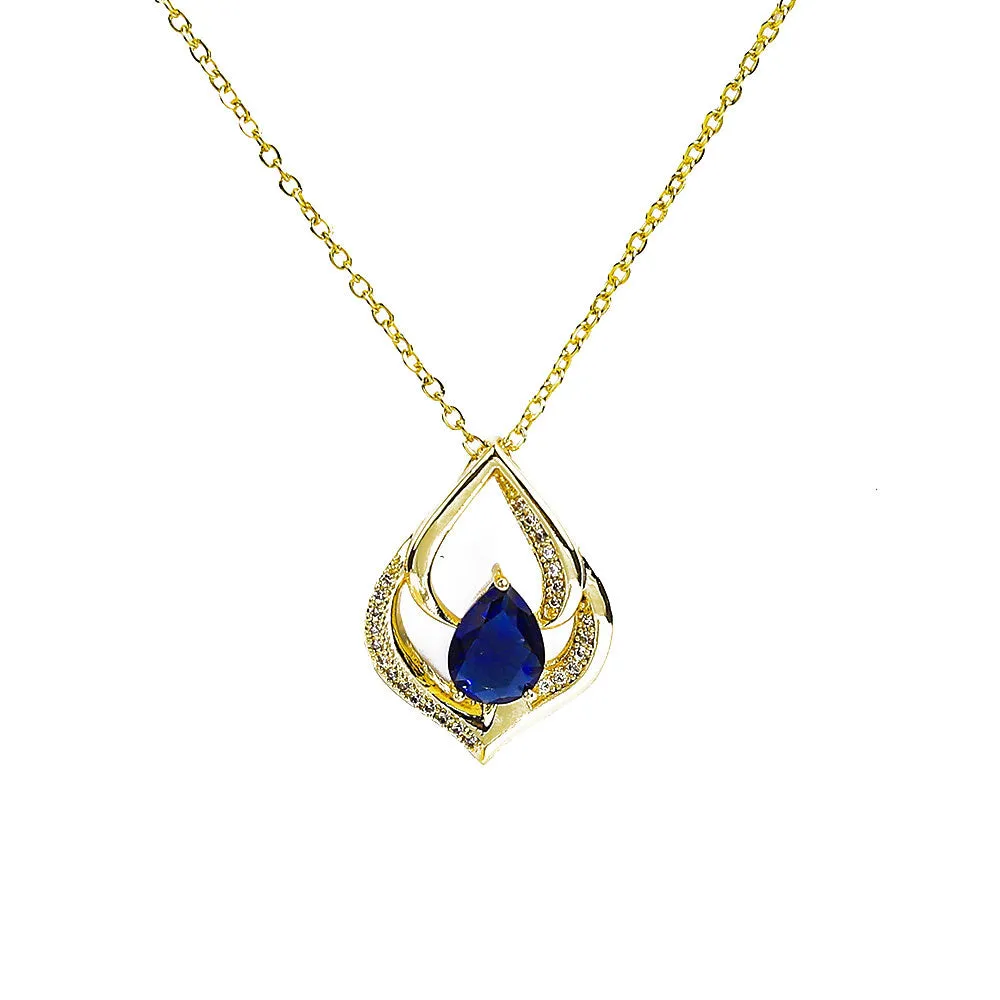 Stylish Radiant Zircon Stones Necklace - Fluffy