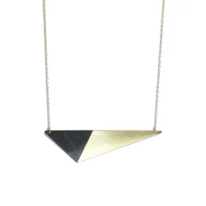 Triangle Colorblock Necklace