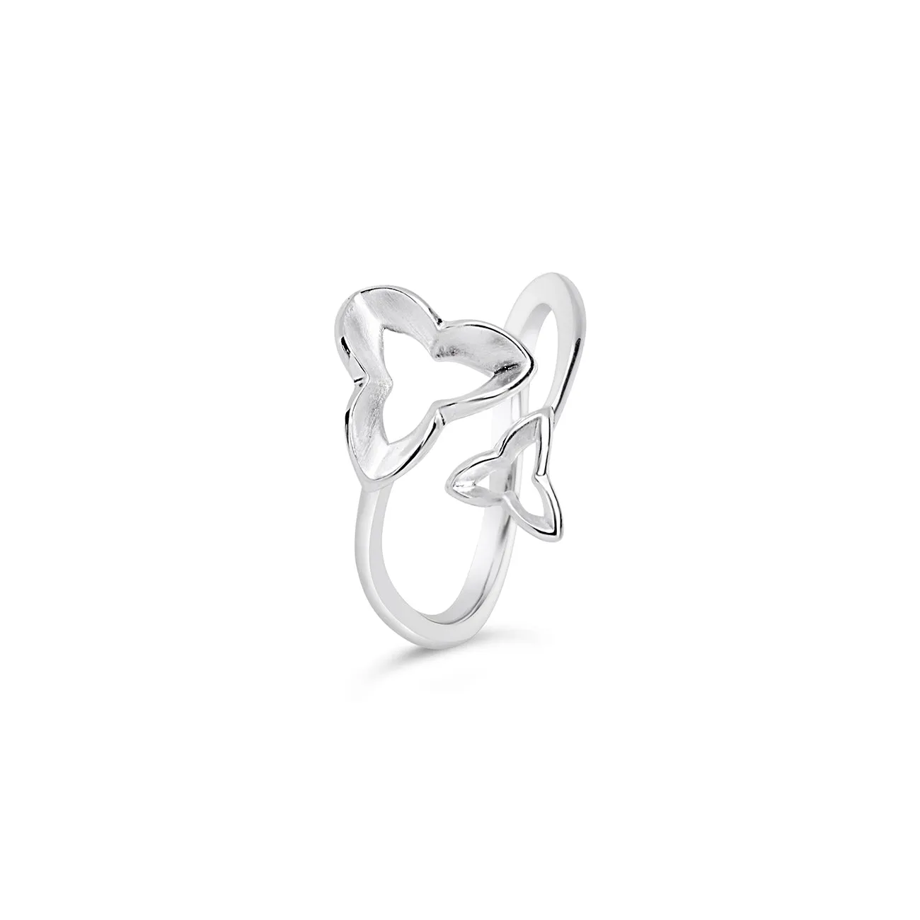 Wild Iris Twin Ring