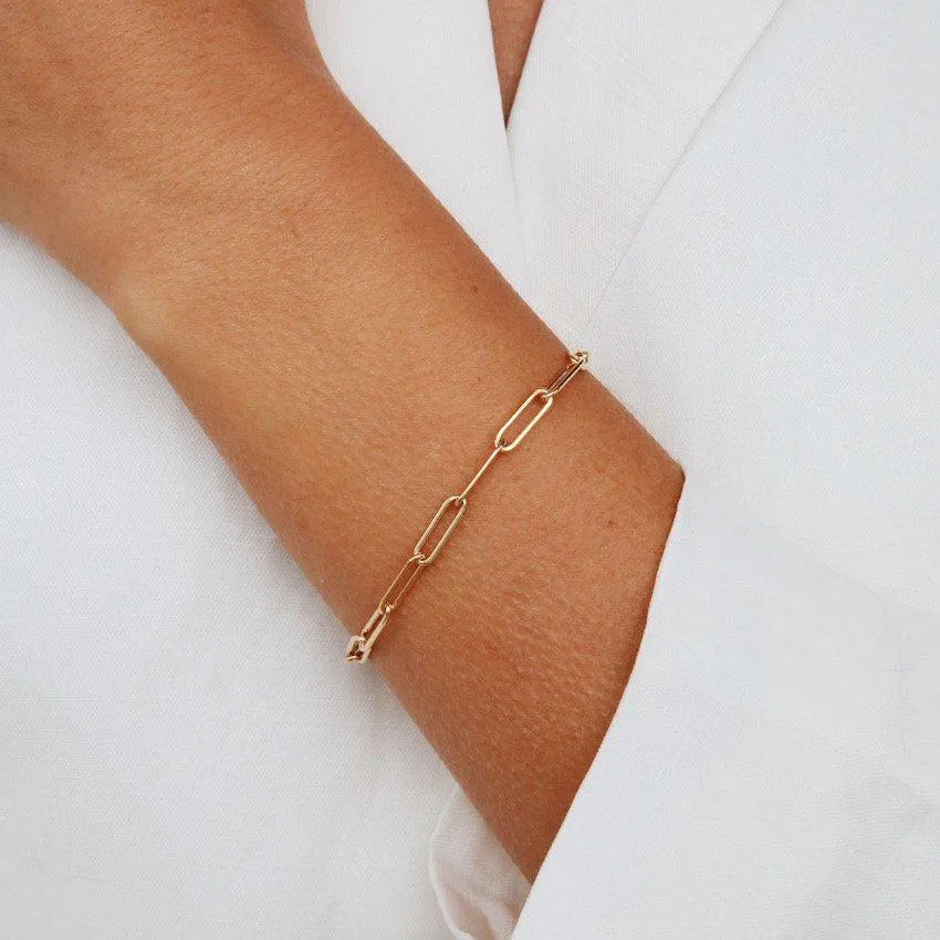 Yves Chain Bracelet - Gold